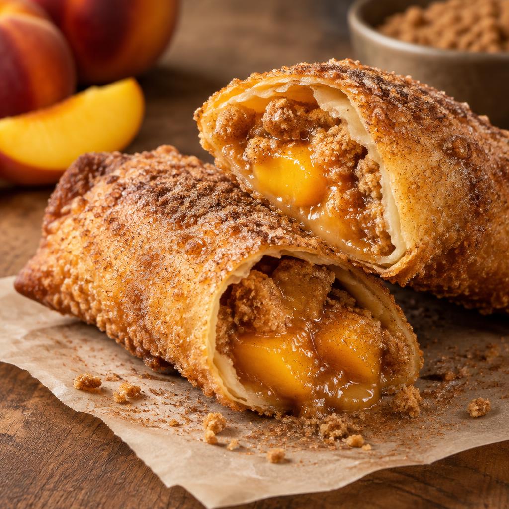Arby's Peach Cobbler Roll